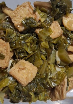Foto resep Cah Sayur Asin dan Tahu