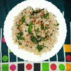 A picture of Sesame fried rice.