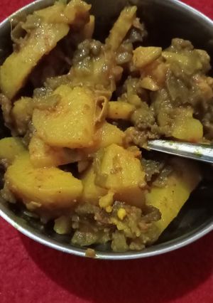 आलू और सेम की फली की सब्जी रेसिपी मुख्य फोटो