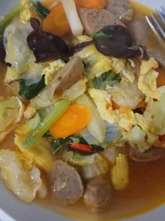 Foto resep Capcay kuah pedas ala tukang Nasgor