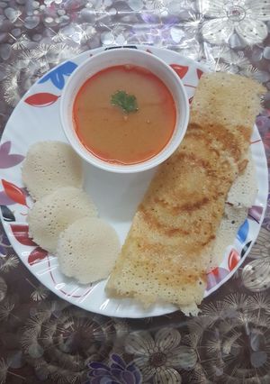 Dosa sambar idli vada रेसिपी मुख्य फोटो