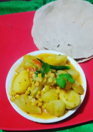 পেঁপে আলুর দম (Pepe aloor dum recipe in bengali) রেসিপির প্রধান ছবি