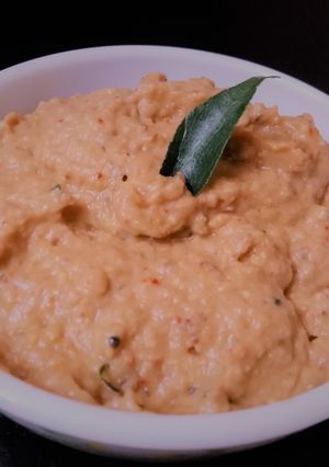 A picture of Baingan Chutney / Brinjal Chutney.