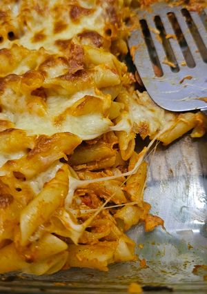 Una foto de Macarrones gratinados a lo Mery Sanchez