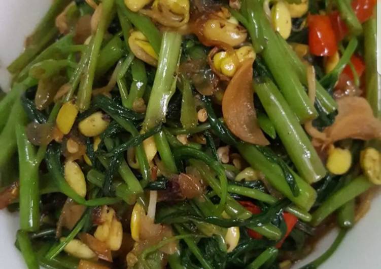 Resep Tumis Kangkung ala ibu mertua, Bikin Ngiler
