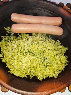 Una foto de Arroz graneado a la clorofila