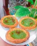 Bánh tart trứng trà xanh