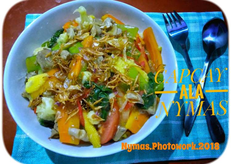 Resep Capcay ampela ati Anti Gagal