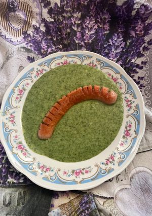 Spenót főzelék mascarpone - val recept fotója