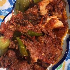 Mutton karahi A picture of Mutton karahi.