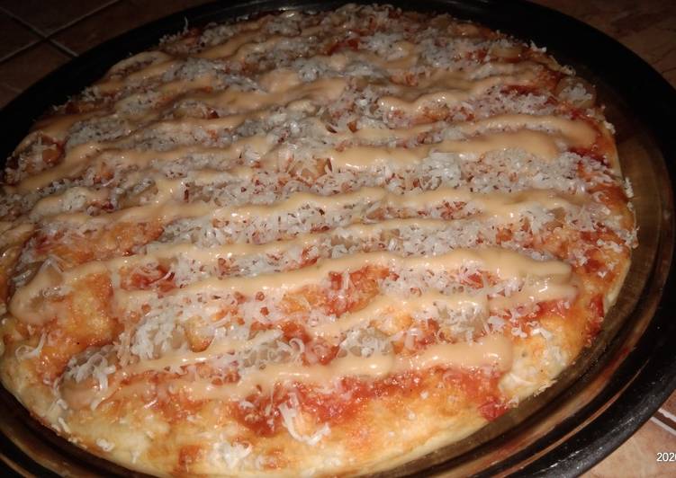 Bumbu Pizza teflon | Cara Buat Pizza teflon Yang Enak dan Simpel