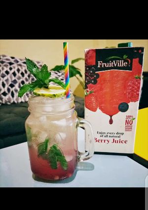 A picture of Berry, pine mint.