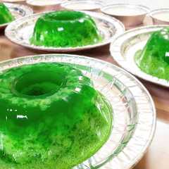 รูปของ Puding lumut + vla vanilla