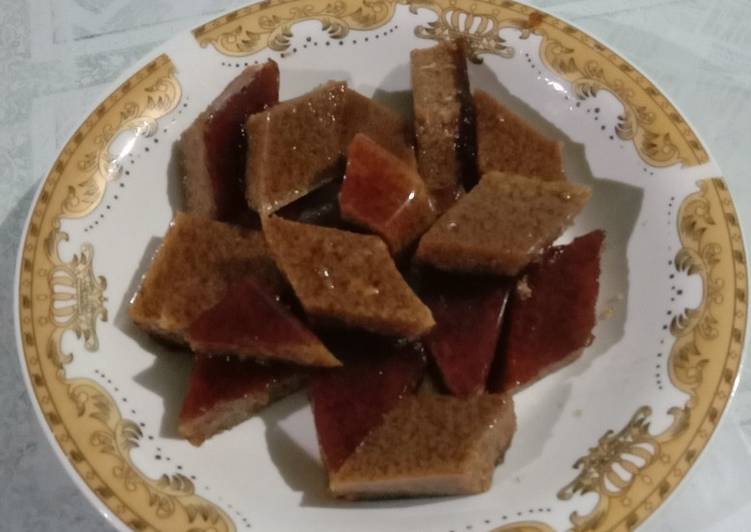 Puding telur gula merah ala dapur Linda