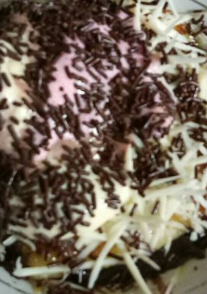 Foto resep Banana chocolate ice creame chesse