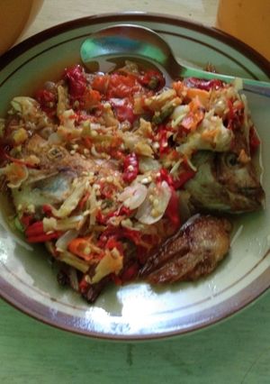 Foto resep Pecak ikan nila