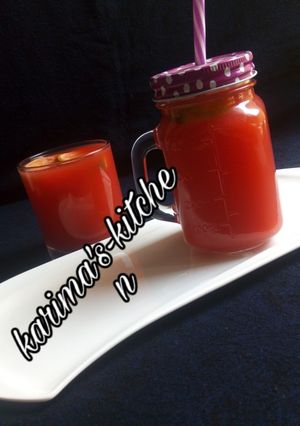 A picture of Watermelon juice.