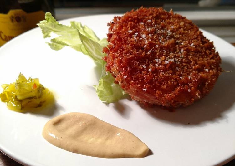 Simple Way to Make Award-winning Fried Tomato &#34;Burgers&#34;