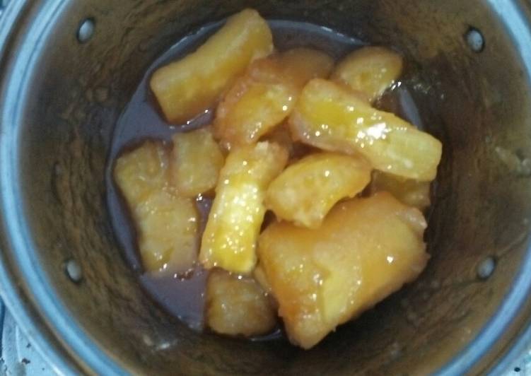 Ketela Saus Gula Aren Sederhana