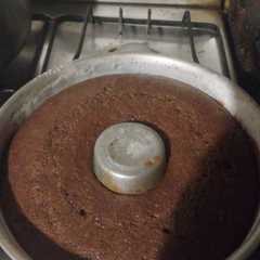 Una foto de Budín de banana y chocolate