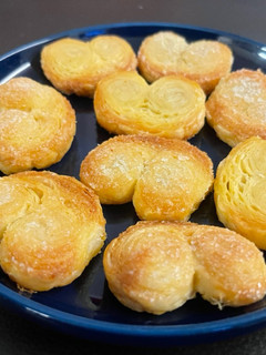 簡易蝴蝶酥(親子氣炸鍋版) 的食譜成品照片