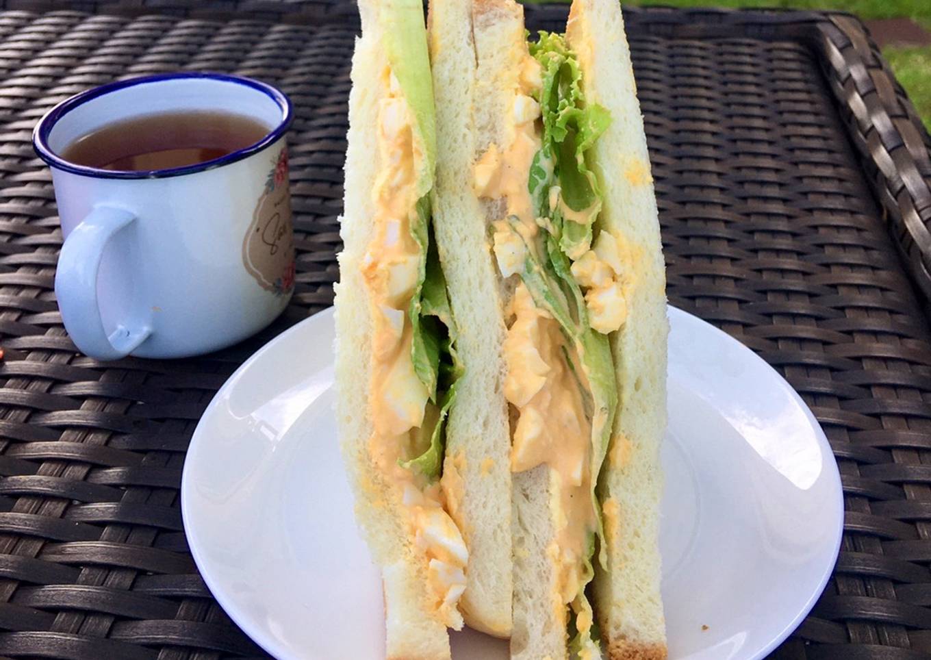 Tamago sando - egg mayo sandwich