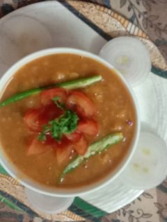 A picture of Tamatri Punjabi chole.