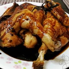 A picture of Drunken Soy Chicken.