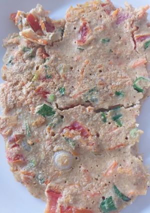 A picture of Oat omelette.