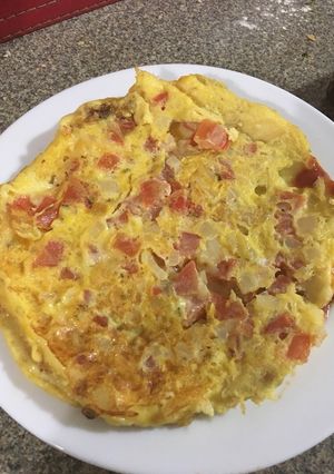 Una foto de Omelette sin aceite🍳