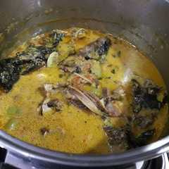 A picture of Mangut ndas manyung.