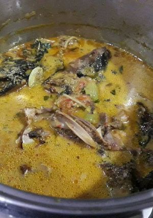 Foto resep Mangut ndas manyung