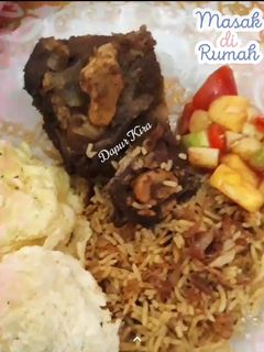Foto resep Nasi kebuli ricecooker