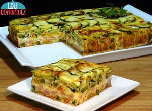 Foto principal de Pastel de calabacín y otros ingredientes que lo hacen irresistible