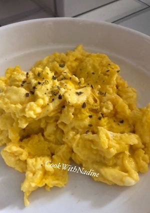 Foto resep Scrambled egg ala mcd