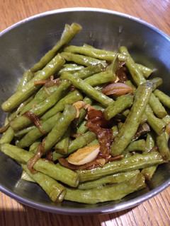 A picture of Sitaw in Soy Sauce.