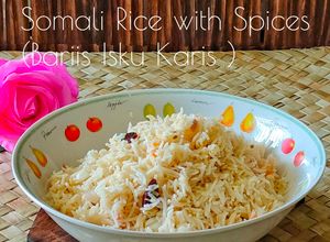 Gambar Somali Rice with Spices 🇸🇴