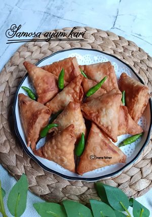Foto resep Samosa Ayam Kari