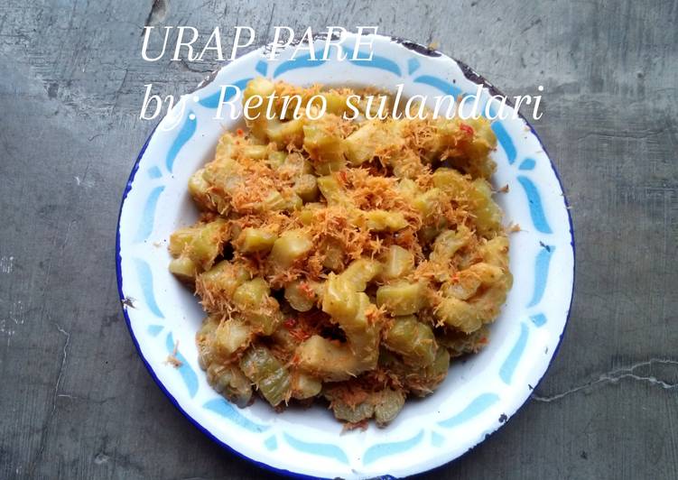 Resep #8 Urap pare yang Lezat Sekali