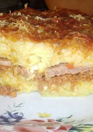 Una foto de Pastel de Spaghetti al Horno