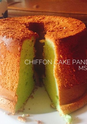 Foto resep Chiffon cake pandan