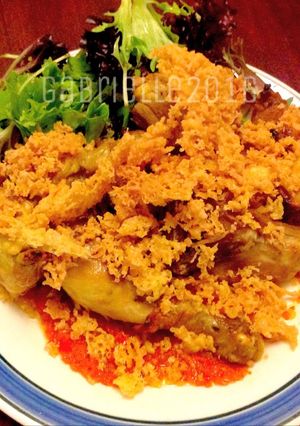 Foto resep Ayam Penyet Kremes Gurih