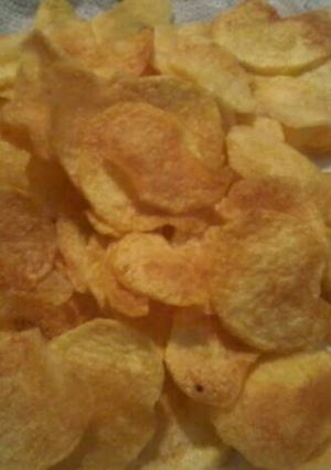 صورة لوصفة بطاطس شيبسى فى البيت 🍟🍟