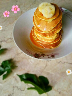 Foto resep Pancake Fluffy Pisang aroma Nangka (no mixer)