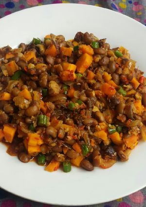 A picture of Veggie beans.