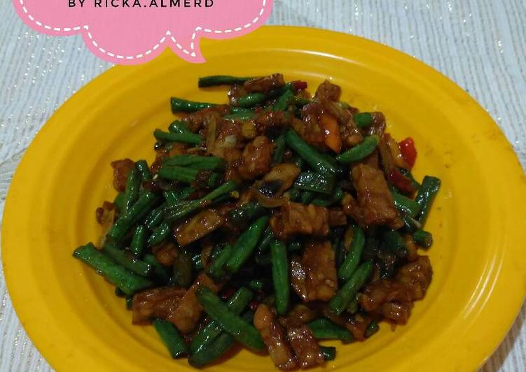 Bahan meracik Tumis kacang panjang saus Tiram, Enak Banget