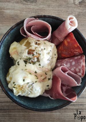 Une photo de Raclette bowl