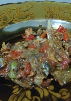 Foto resep Oseng Ikan Asin Pedas