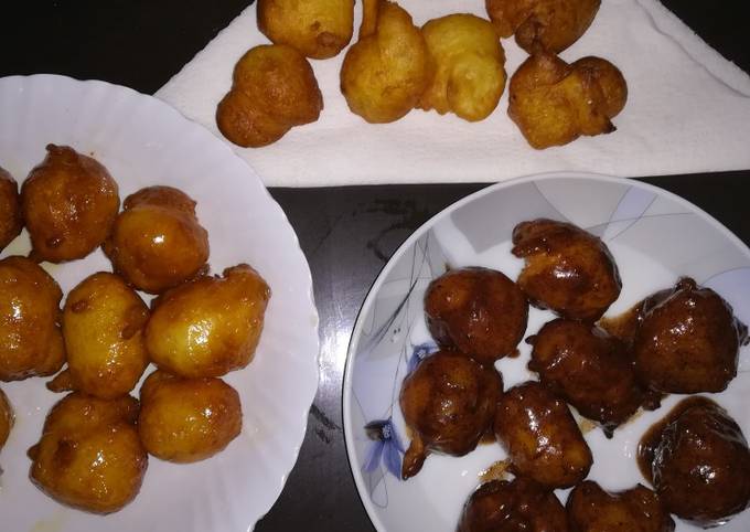 Two-ingredient no yeast fried donuts