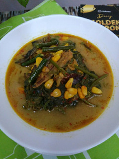 Foto resep Gulai Pucuk Labu Ikan Salai